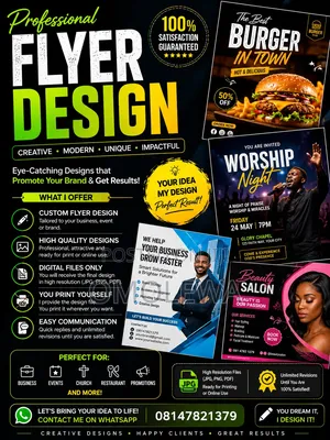 Professional Flyer Design Service