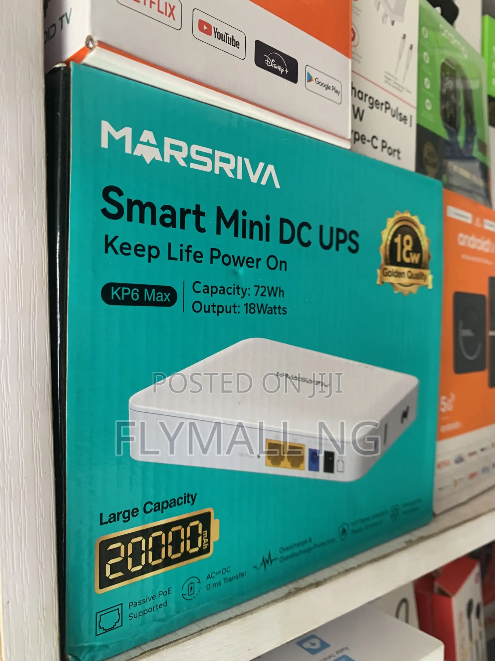 Marsriva Smart Mini Dc Ups Kp6 Max 20000mah