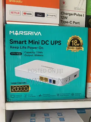 Marsriva Smart Mini Dc Ups Kp6 Max 20000mah