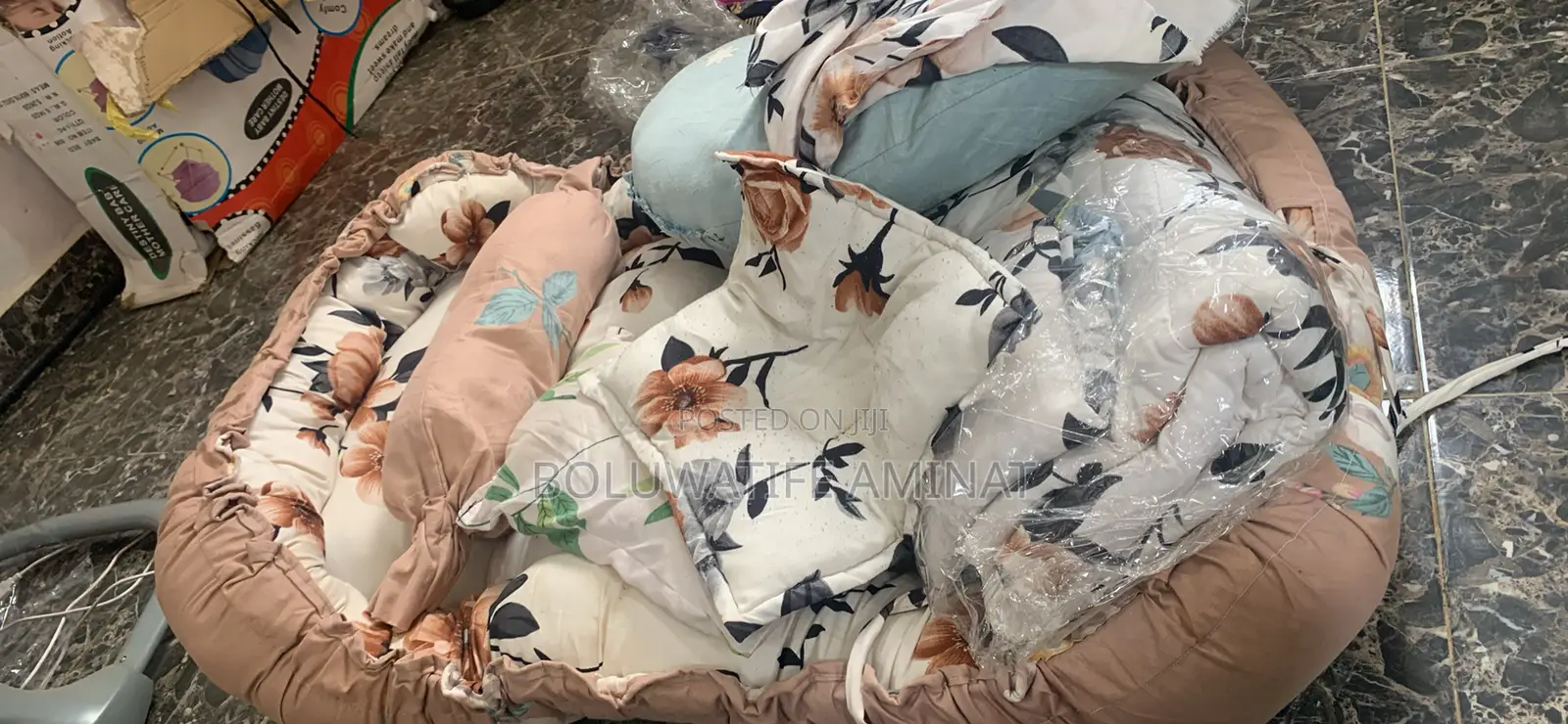 Baby Bed on Bed