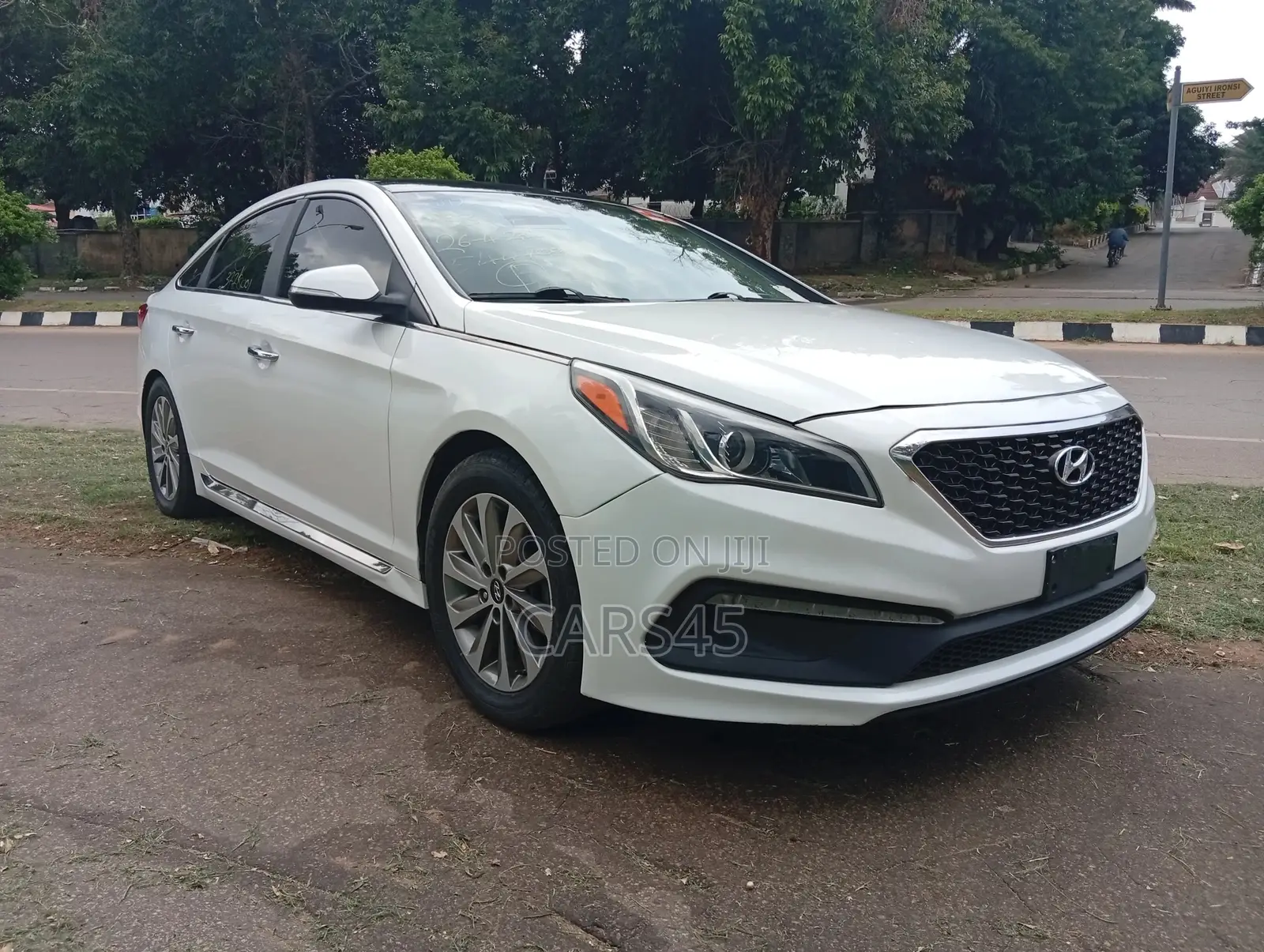 Hyundai Sonata 2015 White