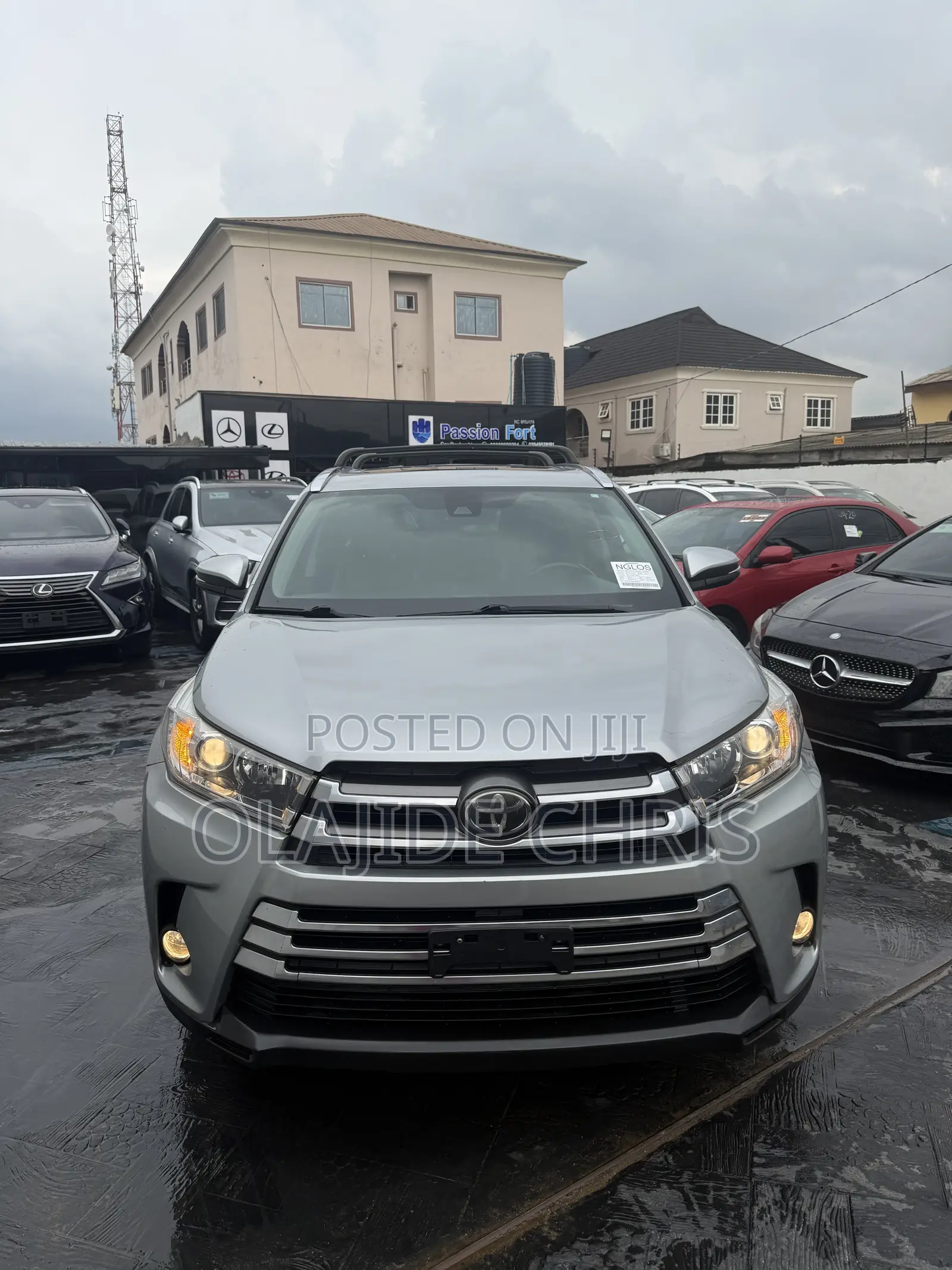 Toyota Highlander 2017 Silver