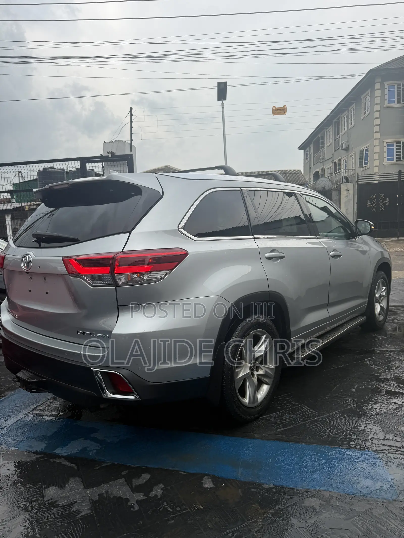 Toyota Highlander 2017 Silver