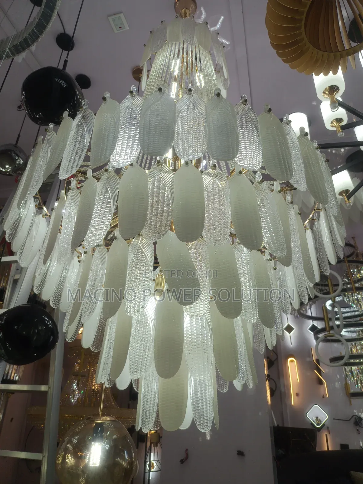 1000mm Pearlshell Decorative Chandelier Light