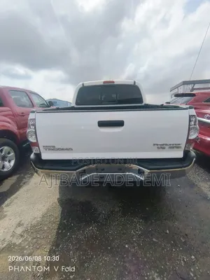 Toyota Tacoma Double Cab Long Automatic 4x4 2007 White