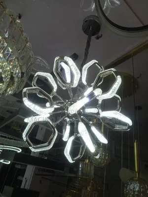 Customized Modern Chandelier Light Silver and Gold