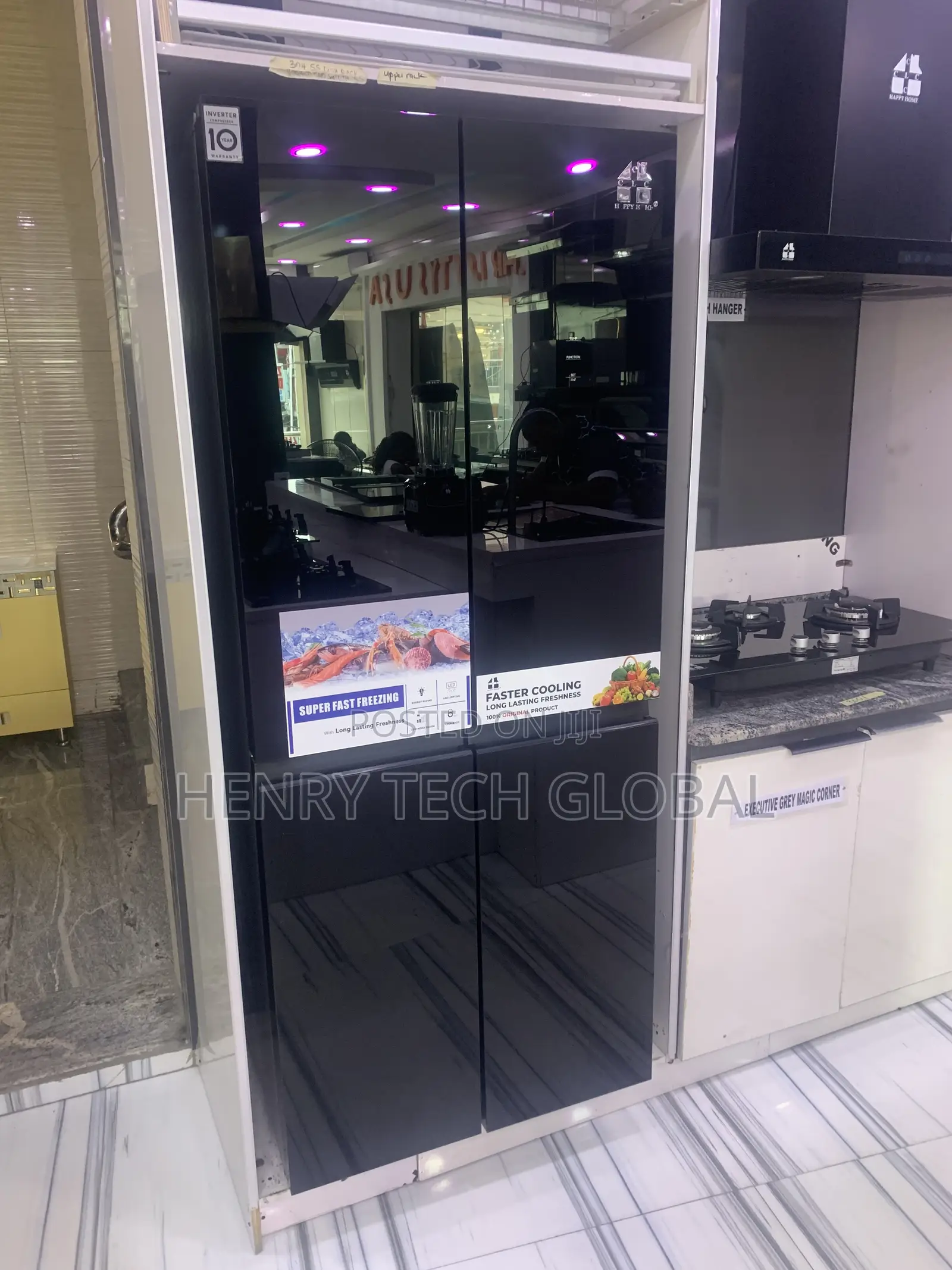 Double Doors Fridge With Super Fast Freezing