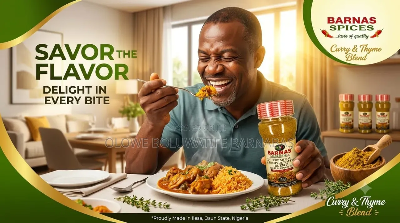 Barnas Spices Curry And Thyme