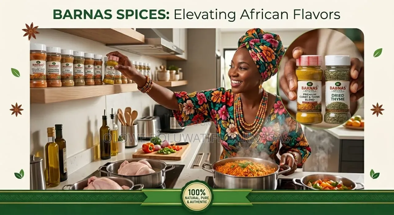 Barnas Spices Curry And Thyme