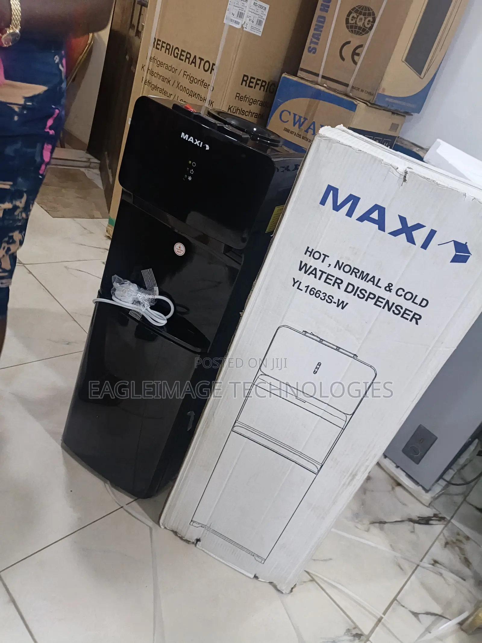 Brand New Maxi Water Dispenser Yl1663s-W Hot Cold
