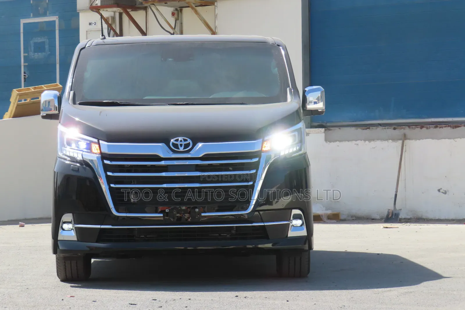 New Toyota Granvia 2025 Black