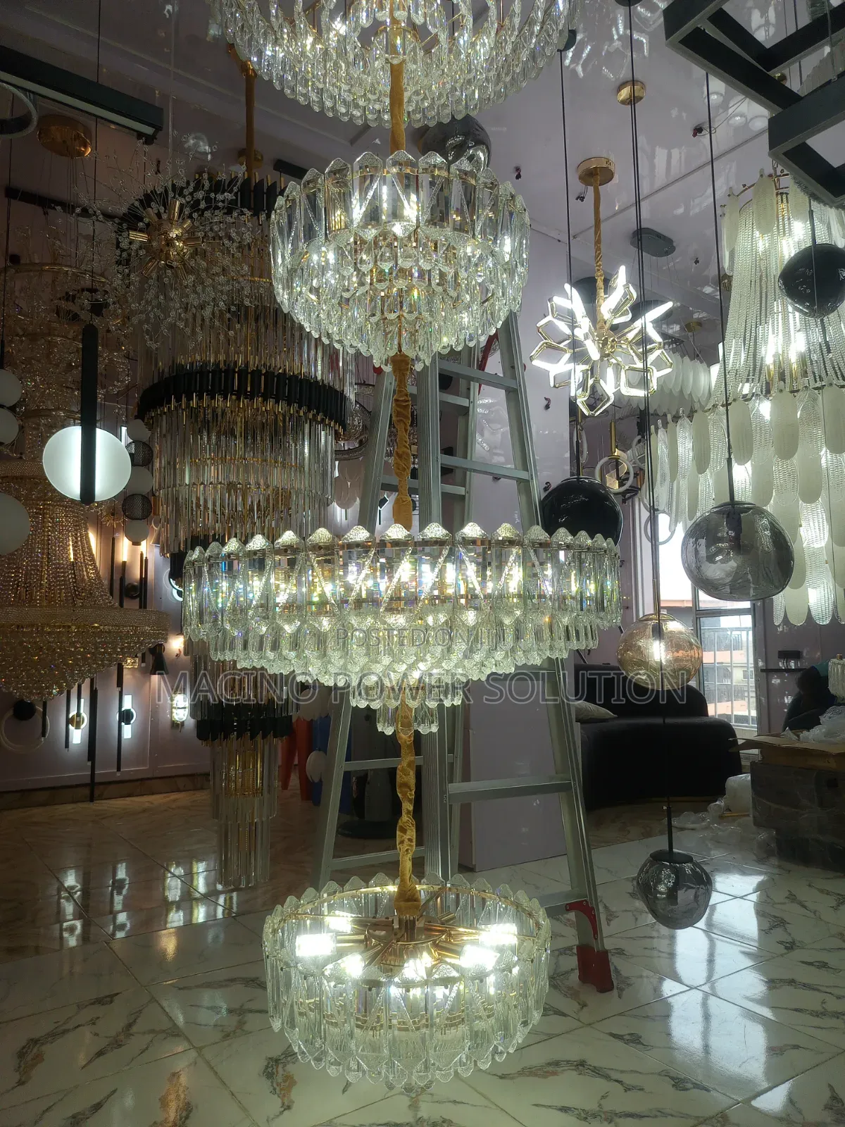 4step Modern Luxury Chandelier Light