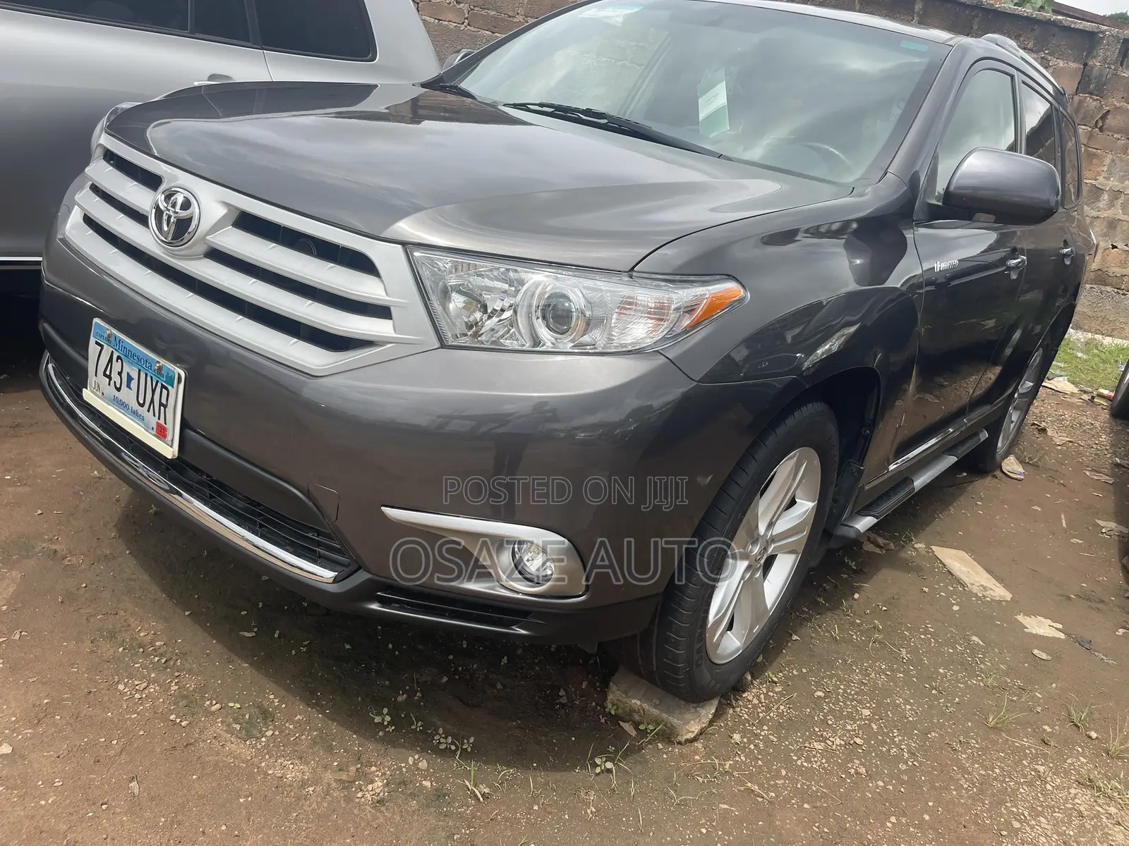 Toyota Highlander 2013 Gray