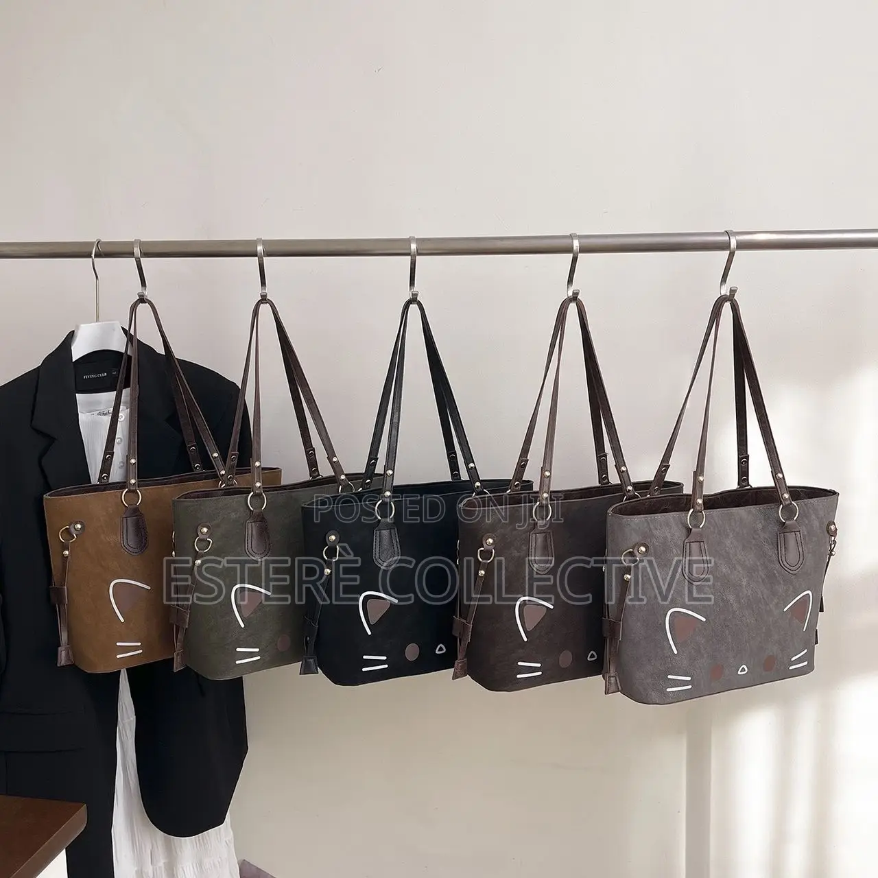  Stylish Bag + Face Cap Set 