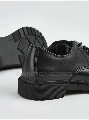 George Leather Chunky Derby School Shoes (32)