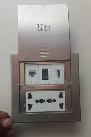 Floor Box With 13amps Double,Data and Usb
