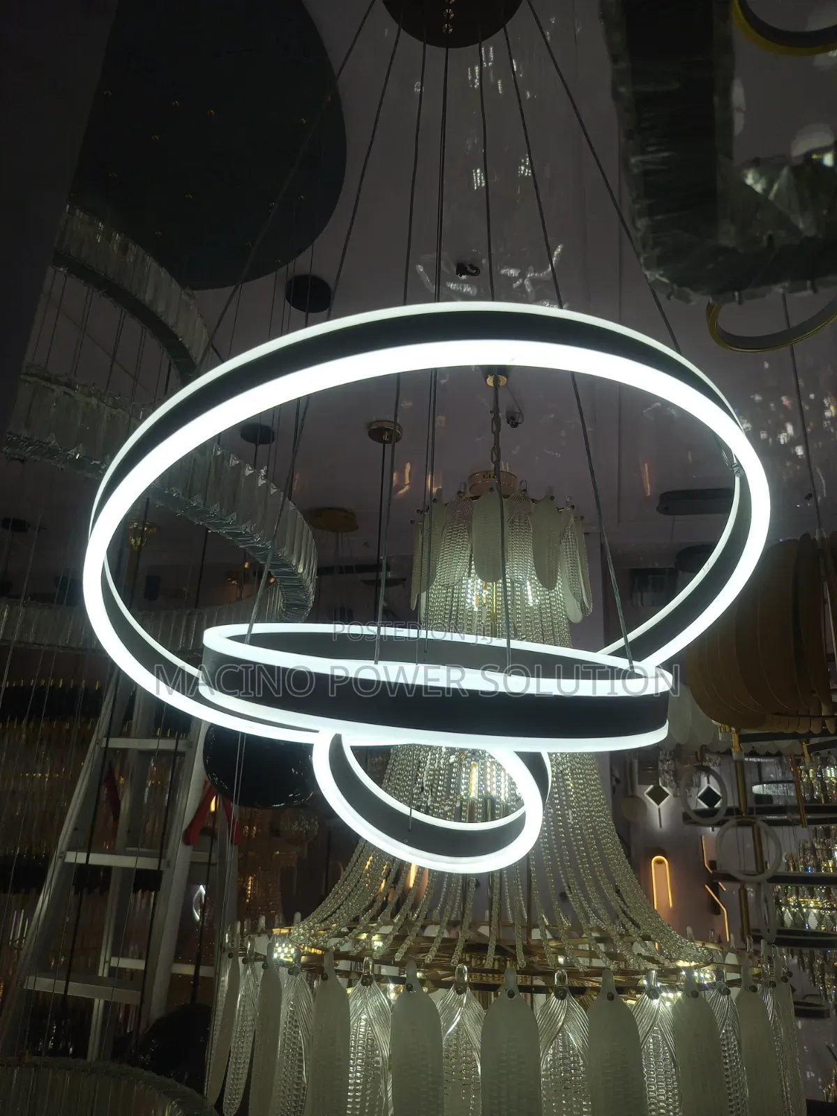 Modern Led Ring Chandelier Light