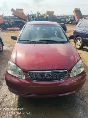 Toyota Corolla 1.4 D-4D Automatic 2005 Red