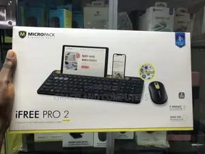 Micropack Km-238w Ifree Pro 2 Combo Wireless Keyboard Mouse