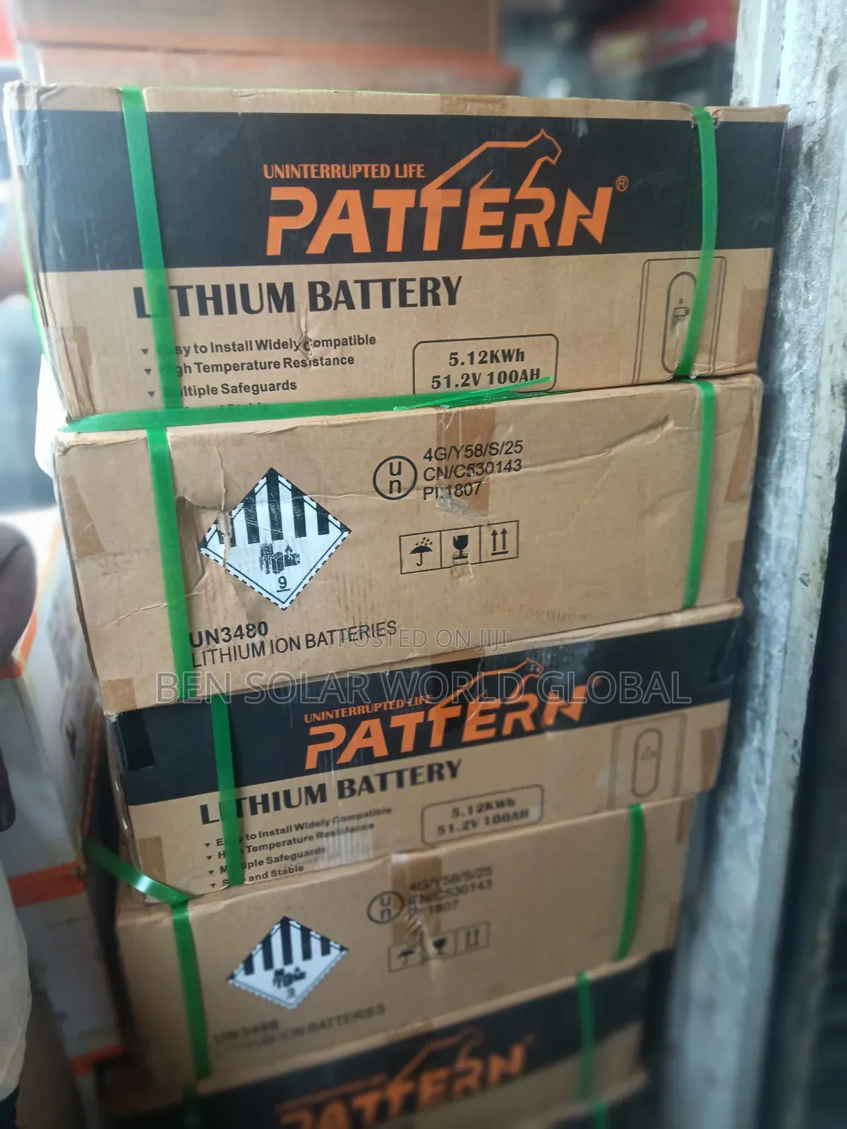 5.12kwh Pattern 51.2v