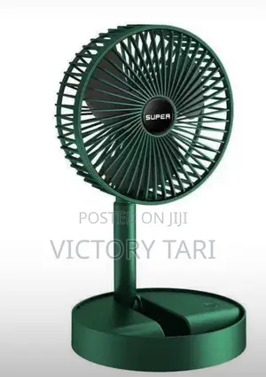 Telescope Rechargeable Fan