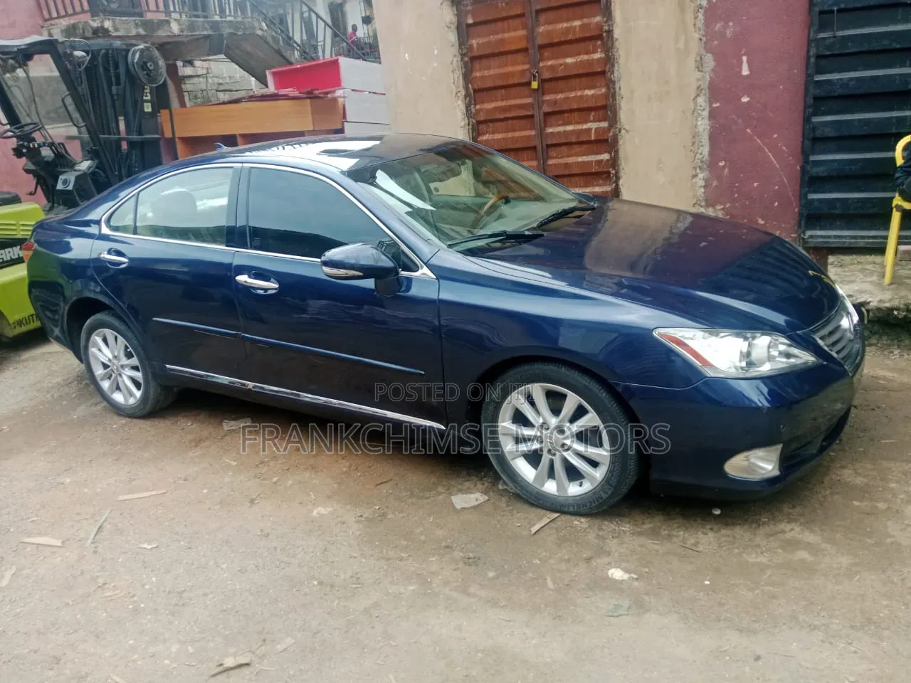 Lexus ES 350 2012 Blue
