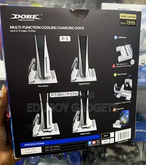 Ps5 Multi Functional Cooling Charging Dock