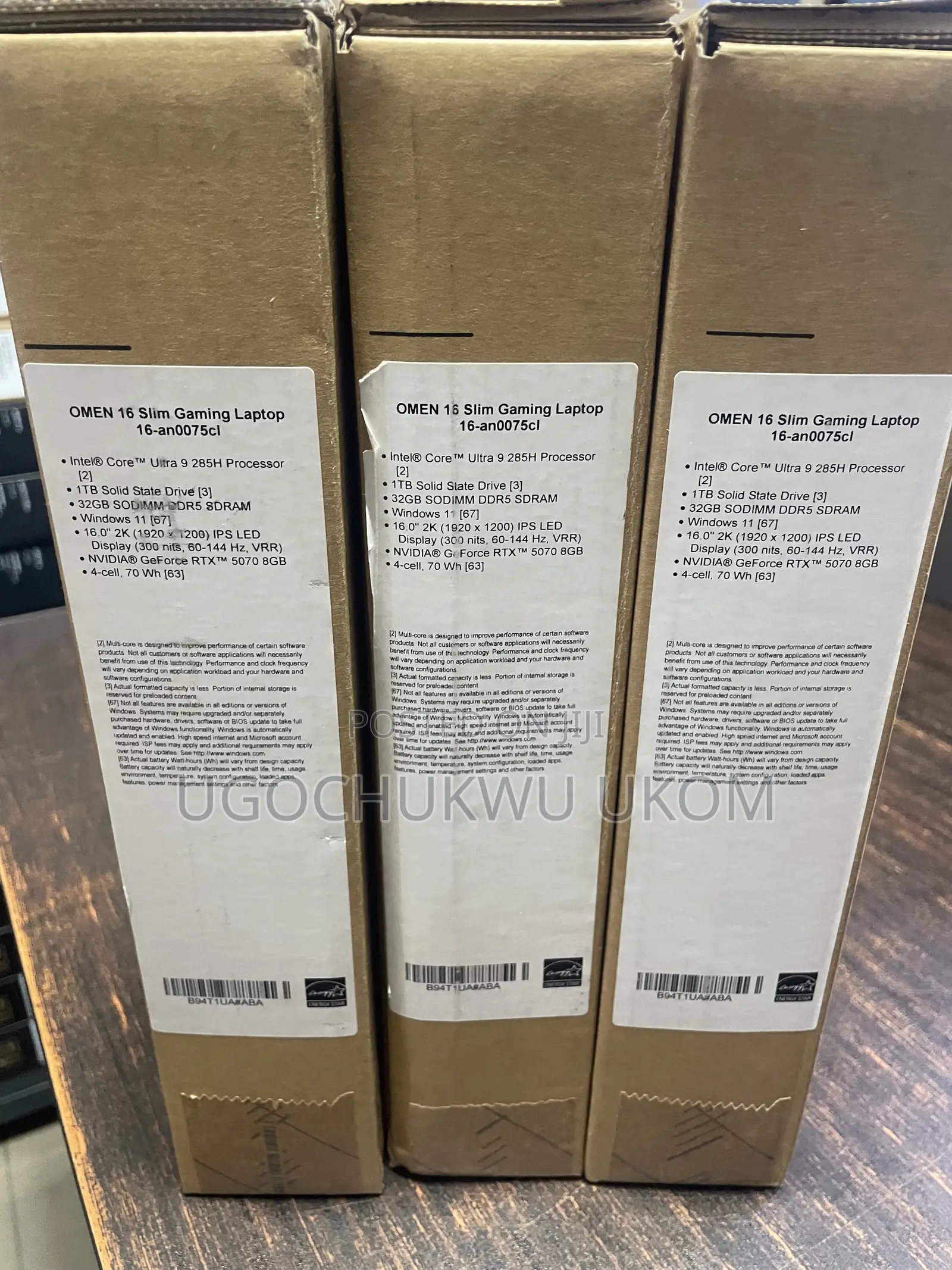 New Laptop HP Omen 16 32GB Intel Core Ultra 9 SSD 1T
