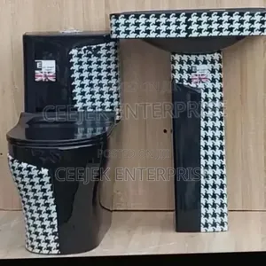 Luxury Water Closet Black Design