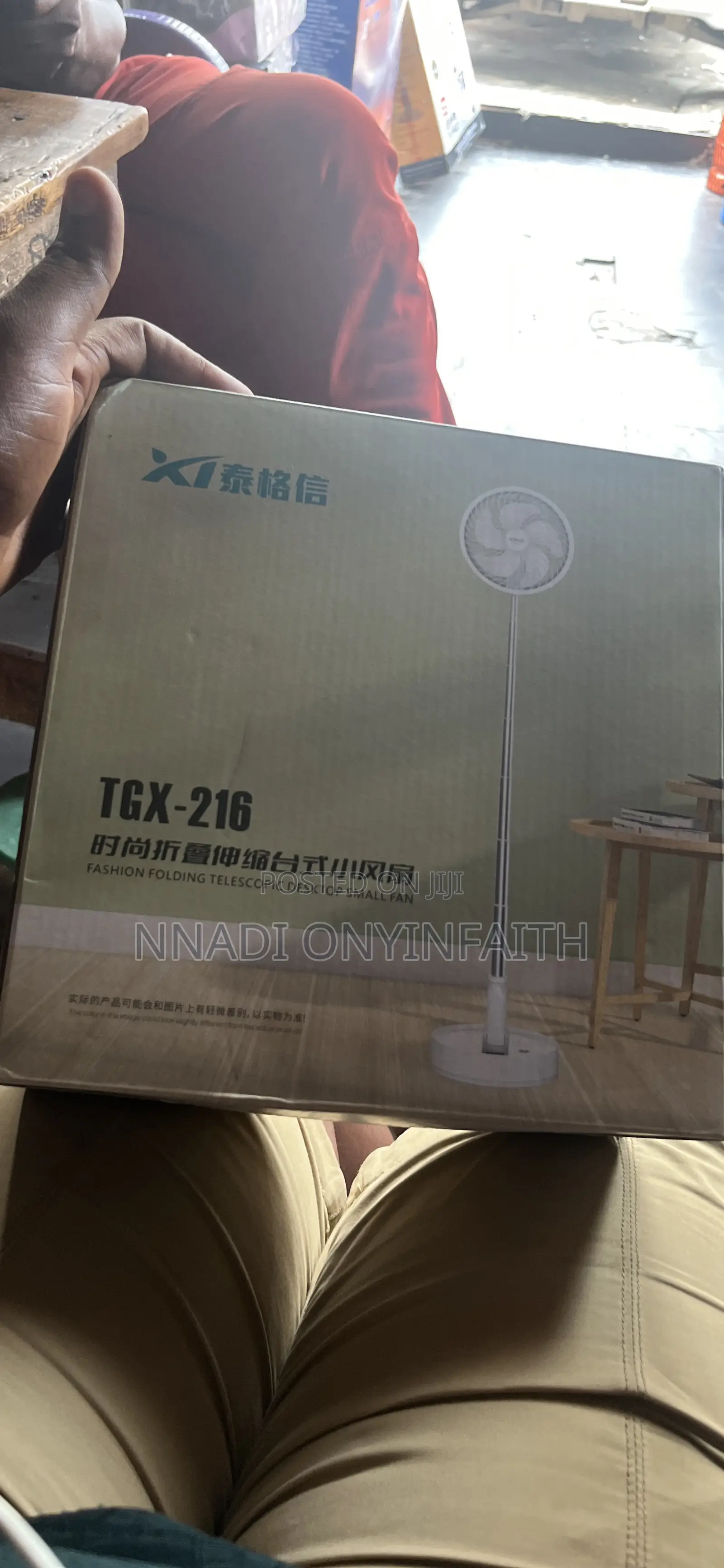 Foldable and Adjustable Fan
