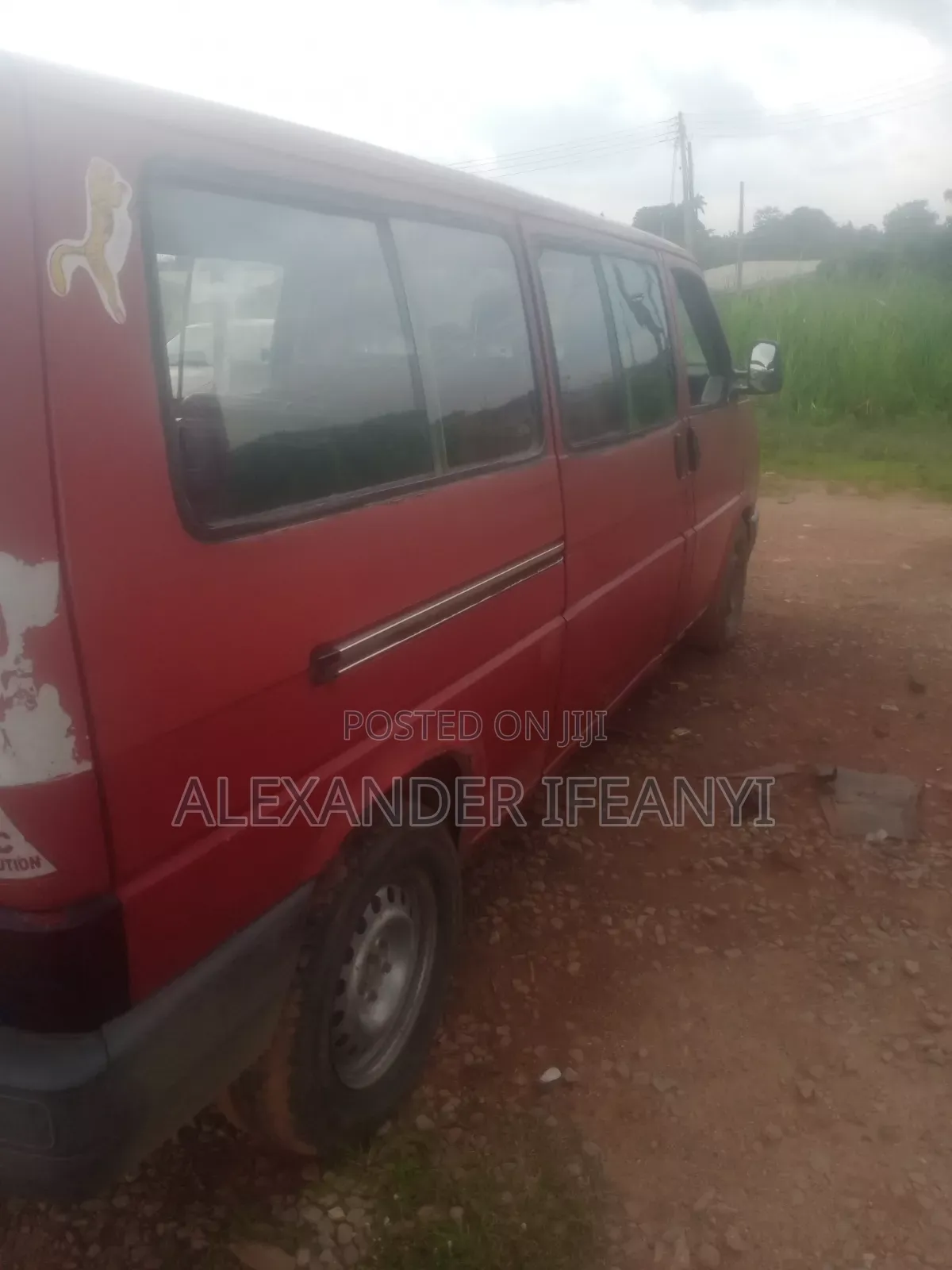 Volkswagen Transporter 1985 Red