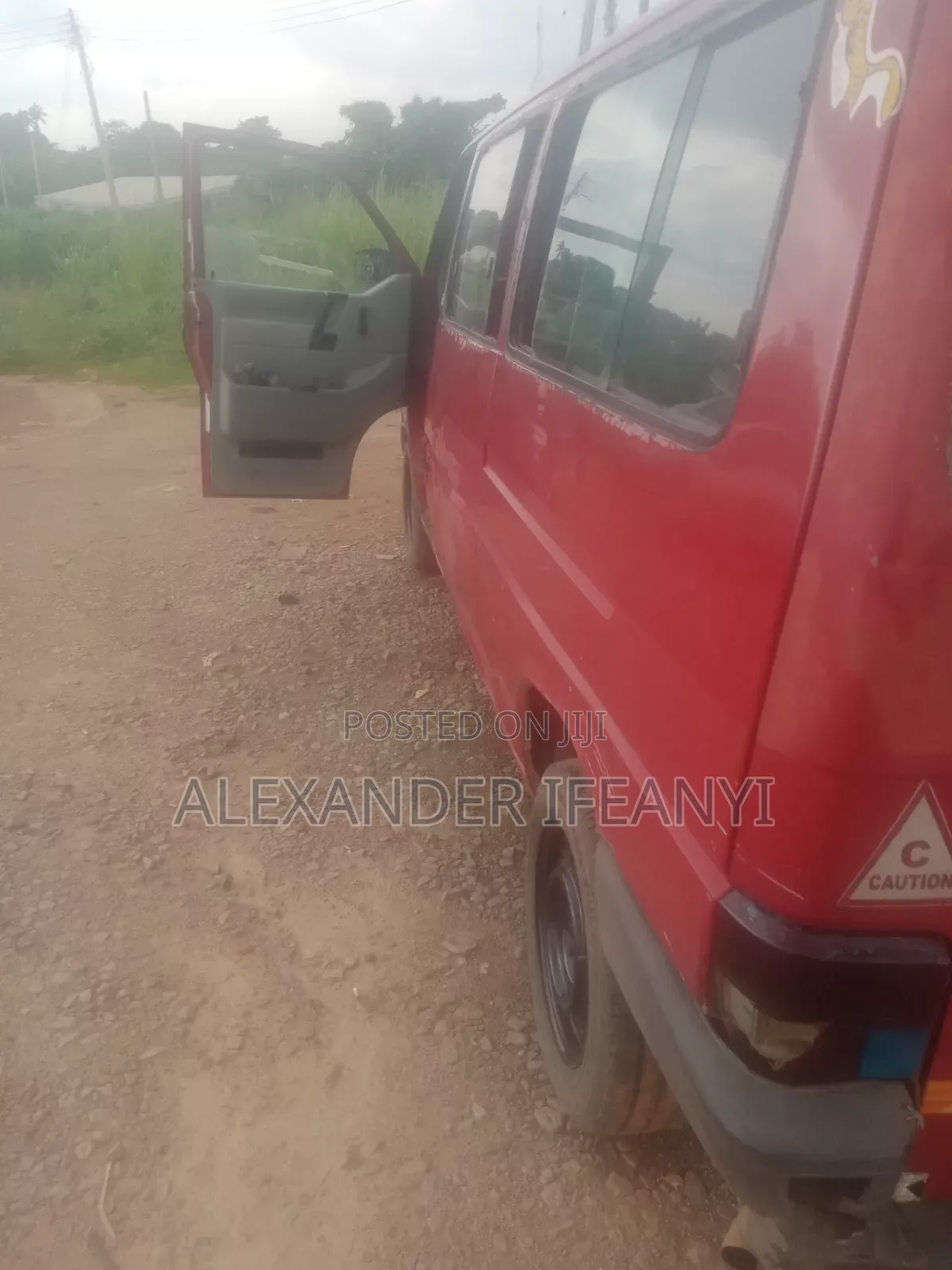 Volkswagen Transporter 1985 Red