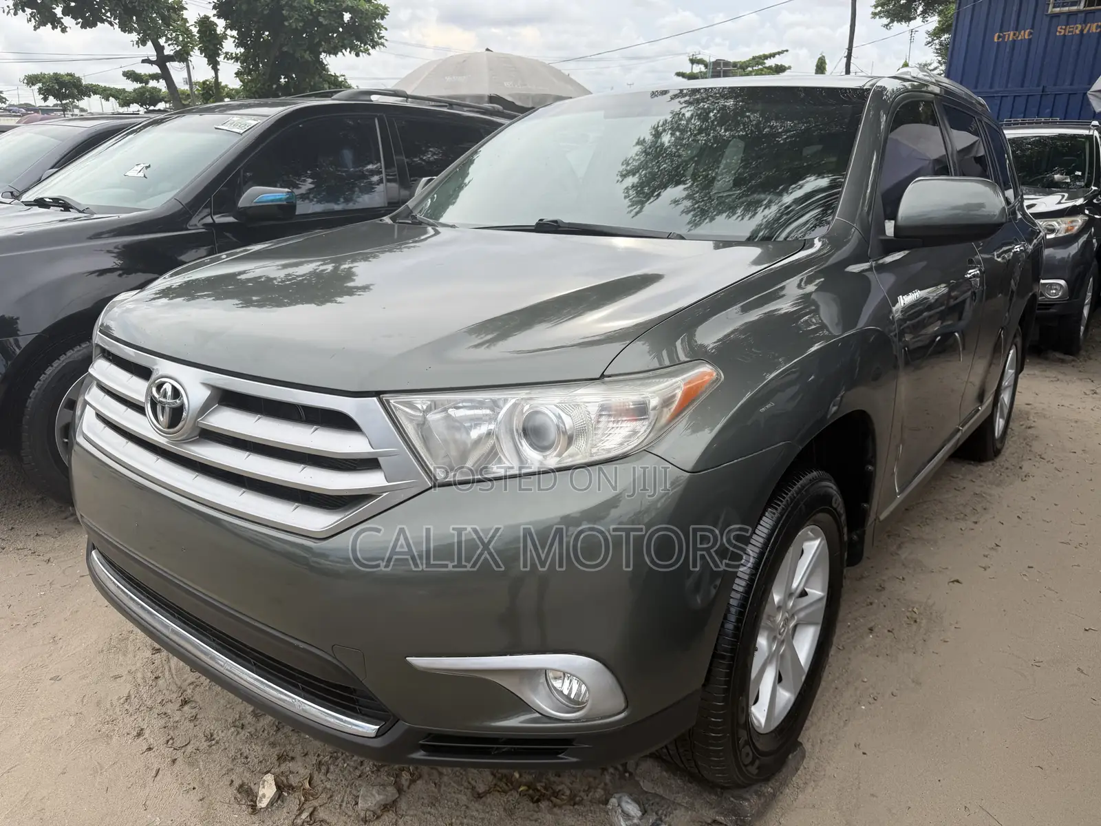 Toyota Highlander 2012 Green