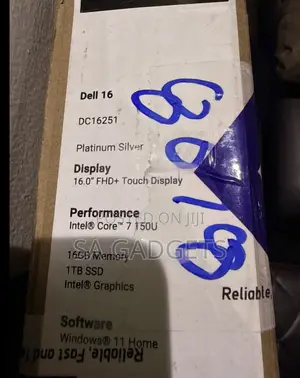 New Laptop Dell 16 Premium 16GB Intel Core i7 SSD 1T