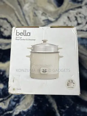 Bella 16-Cup Rice Cooker Food Steamer – Brand New