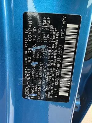 Hyundai Tucson 2017 Blue