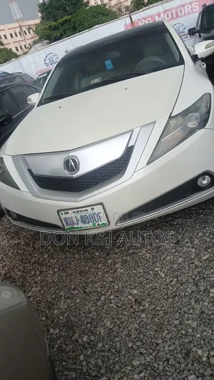 Acura MDX Advance Package SUV AWD (3.7L 6cyl 6A) 2010 White