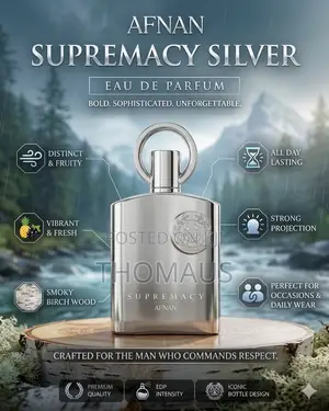 Afnan Supremacy Silver. Cheapest Price