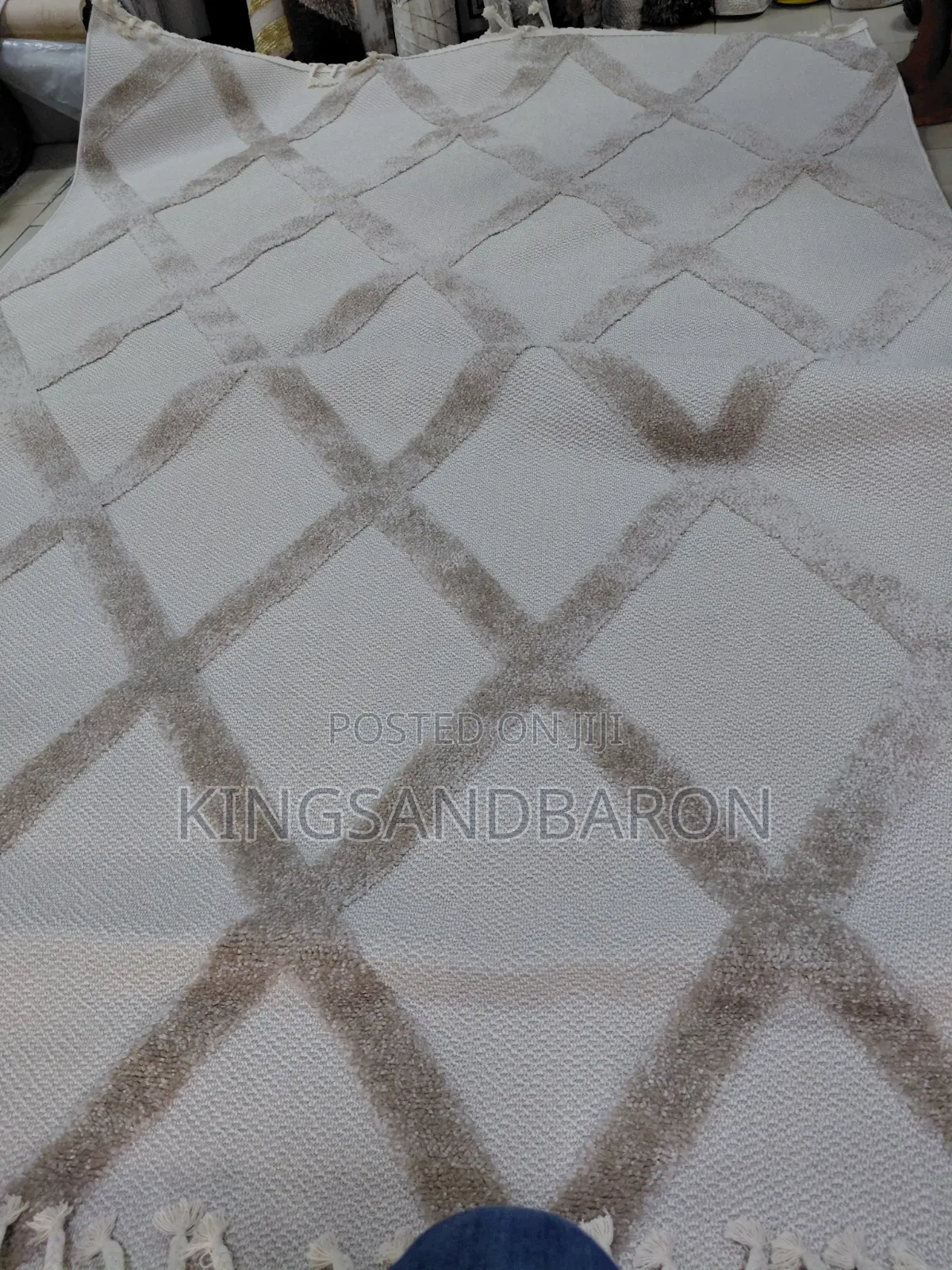 7x10fts Designer Turkish Mat Center Rug