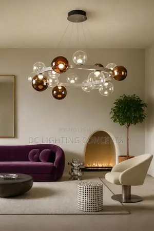 Modern Luxury Glass Ball Nordic Pendant Chandelier