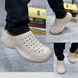 Fashioned Black Crocs