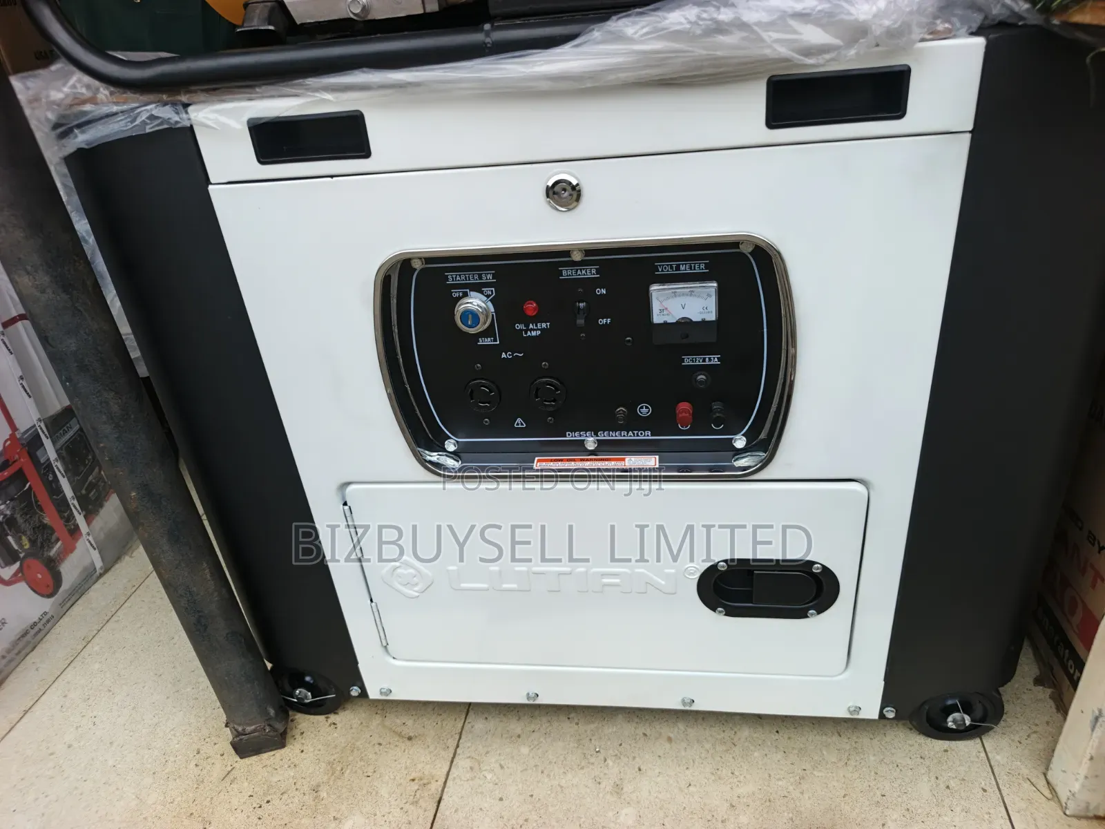 7kva Lutian Sound Proof Diesel Engine Generator Set.