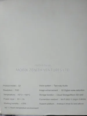 CCTV Wifi Dome Camera With Remote Viewing
