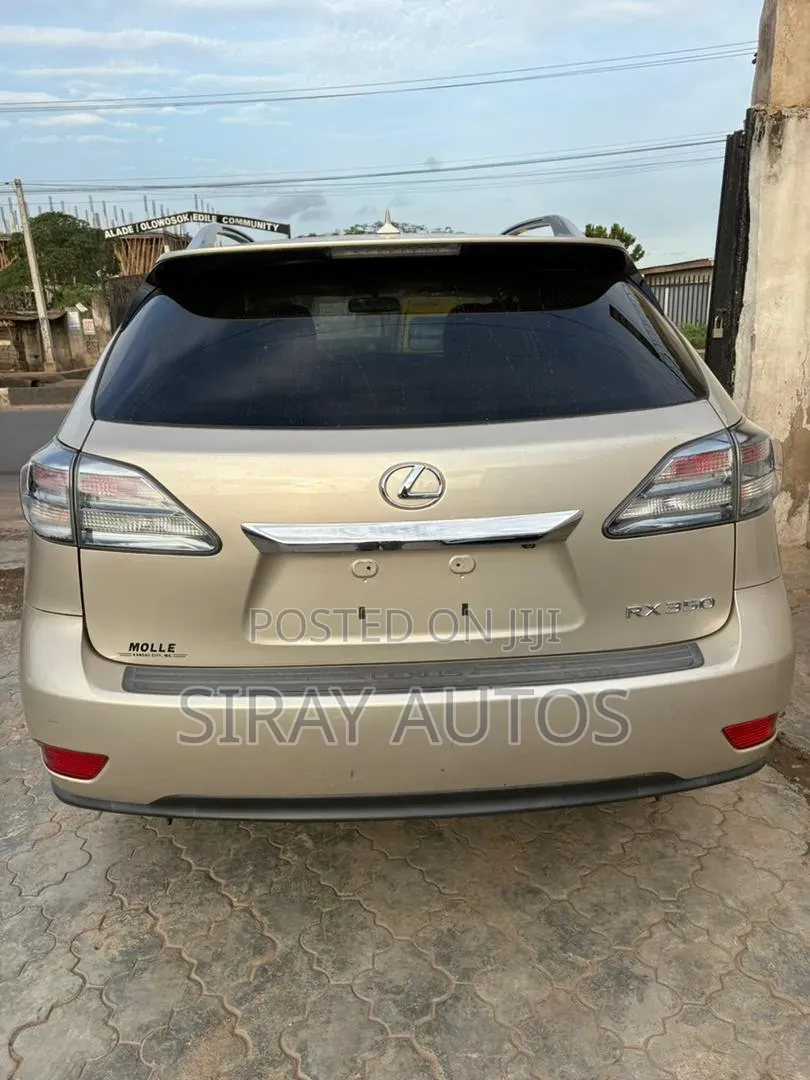 Lexus RX 2012 Gold