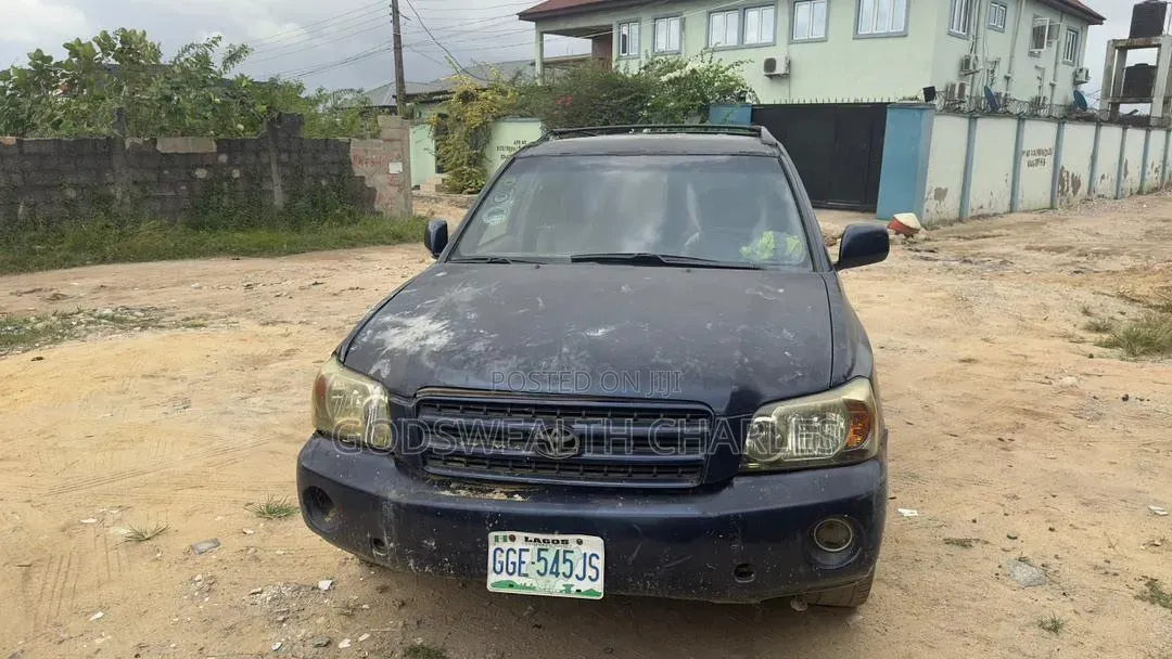 Toyota Highlander 2003 Blue
