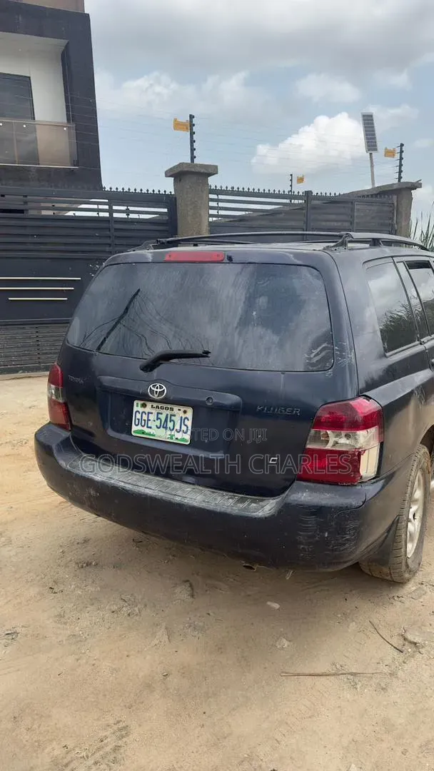 Toyota Highlander 2003 Blue