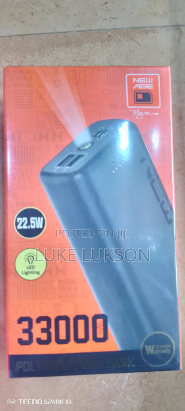 New Age 33000 Power Bank