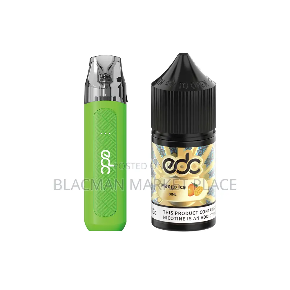 Edc E8 Lite Refillable Vape Kit + Edc Premium 30ml E-Liquid Combo Pack