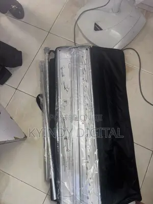 Double Sided Rollup Flatbase Stand for Outdoor