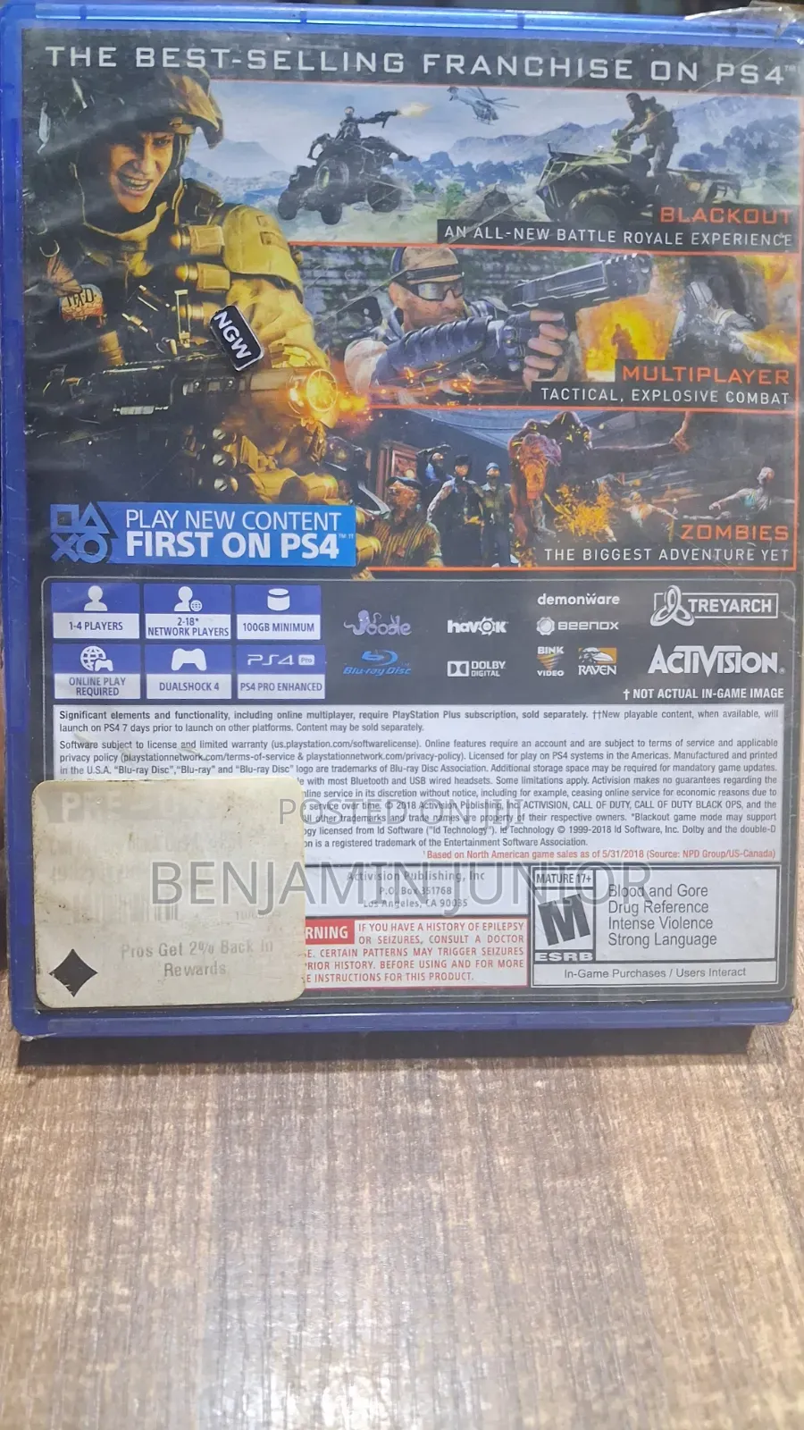 Call of Duty Black Ops 4